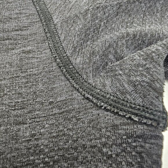 Lululemon Swiftly Tech Long Sleeve Crew Heathered Dark Slate Size 8 Hip Length - Picture 15 of 16